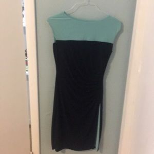 Chaps color block dress